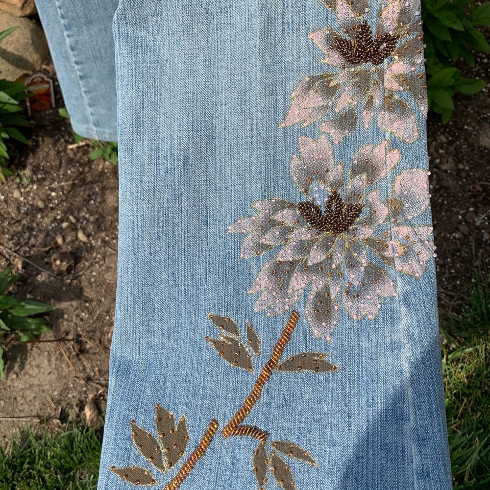 Vintage Z Cavaricci. Beading is just Beautiful